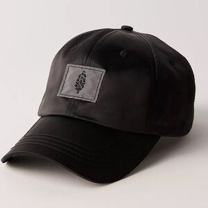 NWT FREE PEOPLE MOVEMENT Simple Stunner Baseball Cap | Black MSRP $38